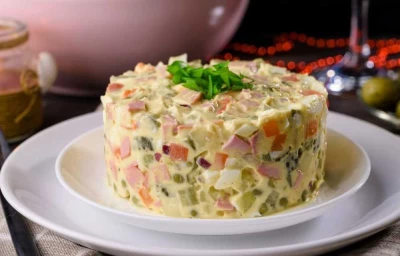 Салат оливье